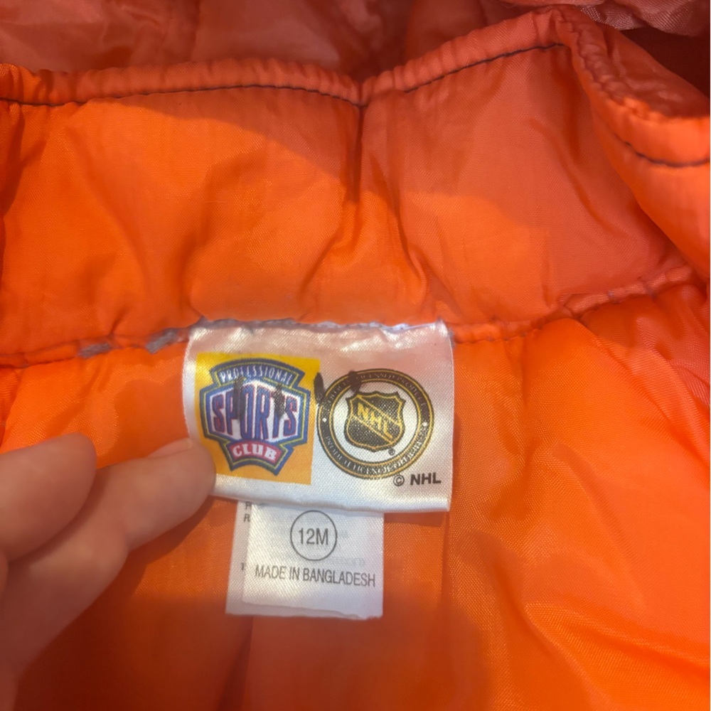 Vintage Philadelphia Flyers Toddler Puffer Jacket – 12M - Picture 5 of 10